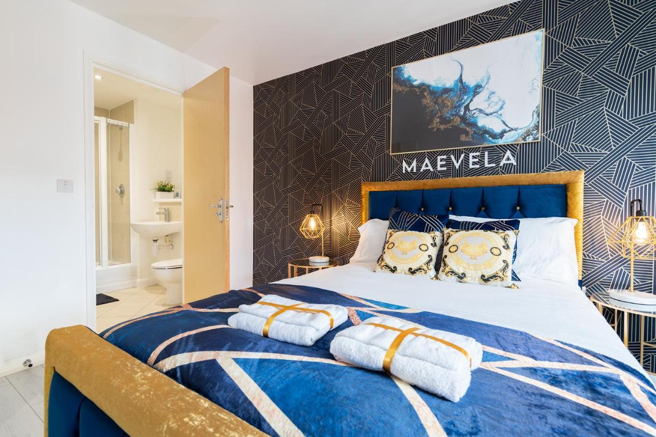 Maevela Apartments - Ultra Lavish Luxury 2 Bed Apartment City Centre - With Balcony - Free Secure Parking - Ps4 & Smart Tv'S Birmingham Eksteriør bilde